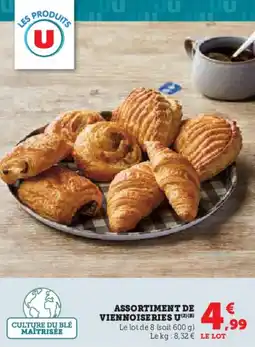 Hyper U Assortiment de viennoiseries u offre