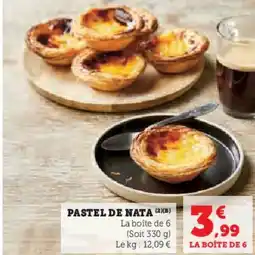 Hyper U Pastel de nata offre