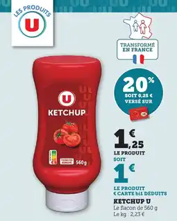 Maximarché Ketchup u offre