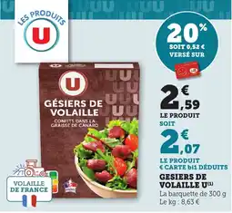 Maximarché Gesiers de volaille u offre