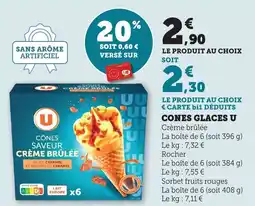 Maximarché Cones glaces u offre