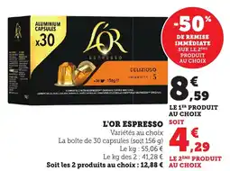Maximarché L'or espresso offre