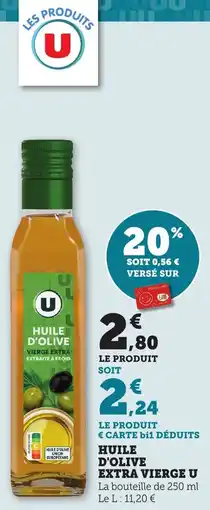 Maximarché Huile d'olive extra vierge u offre