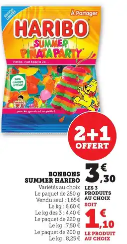 Maximarché Bonbons summer haribo offre
