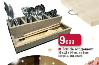 Kandy Bac de rangement offre