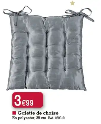 Kandy Galette de chaise offre