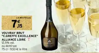 Intermarché Vouvray brut offre