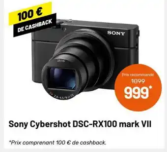Kamera Express Sony cybershot DSC-RX100 mark VII offre