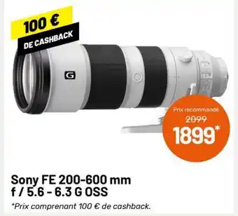 Kamera Express Sony FE 200-600 mm F/5.6 - 6.3 G OSS offre
