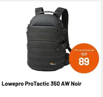 Kamera Express Lowepro pro tactic 350 AW noir offre