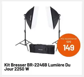 Kit bresser BR-2246B lumière du jour 2250 W