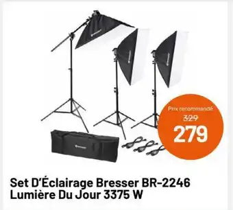 Set d'éclairage bresser BR-2246