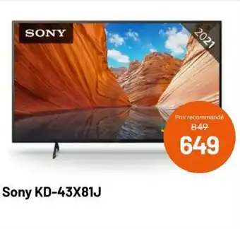 Kamera Express Sony KD-43X81J offre