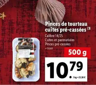 Lidl Pinces de tourteau cuites pré-cassées offre