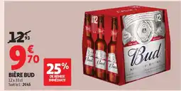 Auchan Bière Bud offre