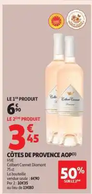 Auchan Côtes De Provence Aop offre
