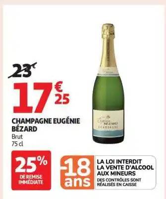Auchan Champagne Eugénie Bézard offre