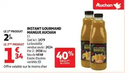 Auchan Instant Gourmand Mangue Auchan offre
