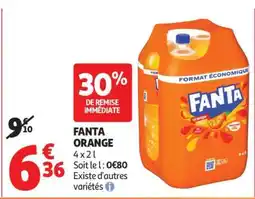 Auchan Fanta Orange offre