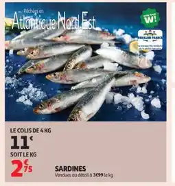 Auchan Sardines offre