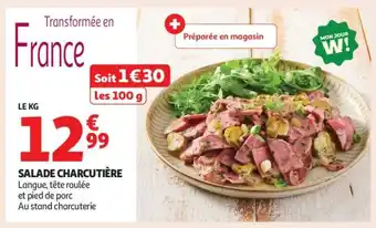 Auchan SALADE CHARCUTIÈRE offre