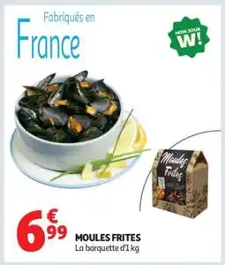 Auchan MOULES FRITES offre