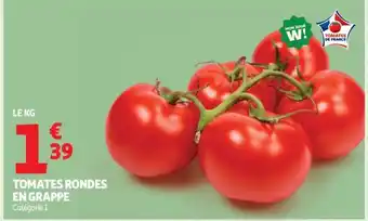 Auchan Tomates Rondes En Grappe offre