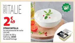 Auchan STRACCIATELLA offre