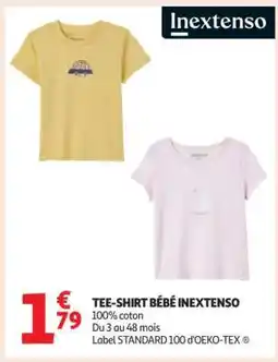 Auchan Tee-Shirt Bébé Inextenso offre