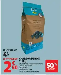 Auchan Charbon De Bois offre