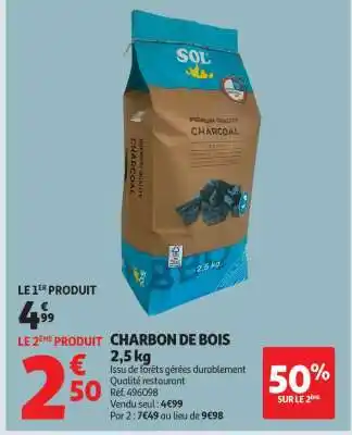 Auchan Charbon De Bois offre
