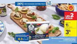 Carrefour Market Mozzarella di bufala campana A.O.P offre