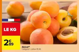 Carrefour Abricot offre