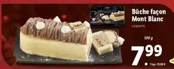 Lidl Bûche façon offre