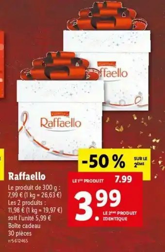 Lidl Raffaello offre