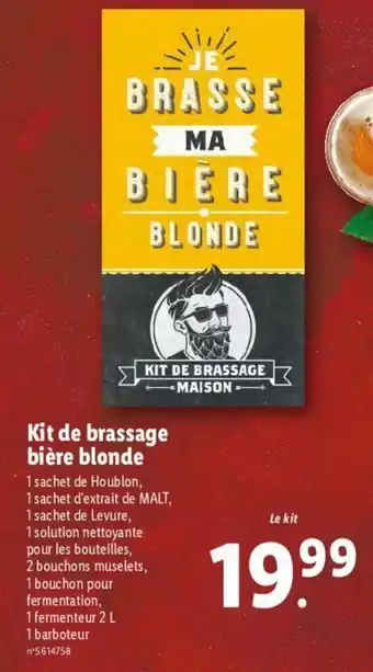 Lidl Kit de Brassage offre