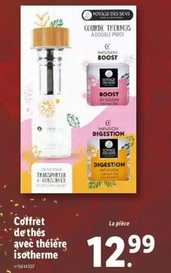 Lidl Coffret de Thés offre