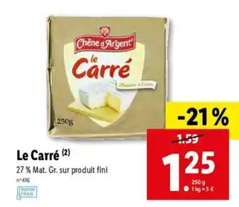 Lidl Le Carré offre