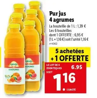 Pur Jus 4 Agrumes