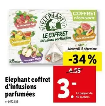 Lidl Elephant Coffret offre