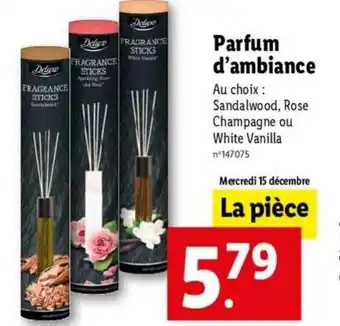 Lidl Parfum d'Ambiance offre
