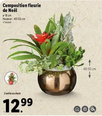Lidl Composition Fleurie offre
