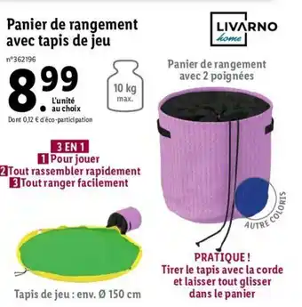 Lidl Panier de Rangement offre