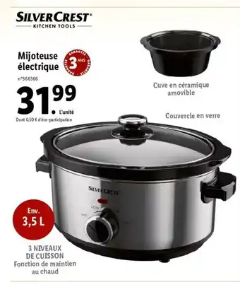 Lidl Mijoteuse électrique offre