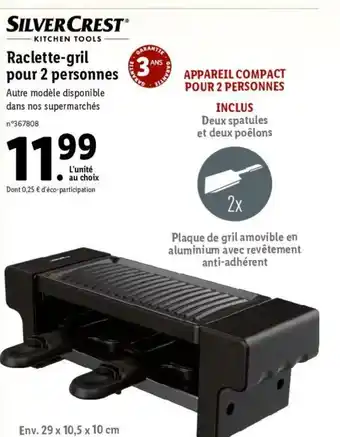 Lidl Raclette-Gril offre