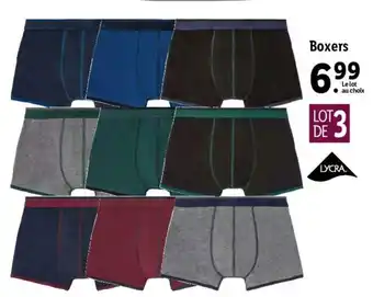 Lidl Boxers offre