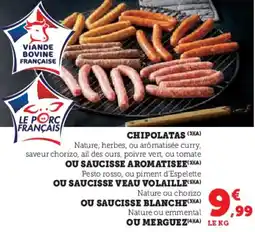 Super U Chipolatas offre