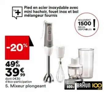 Mixeur Plongeant