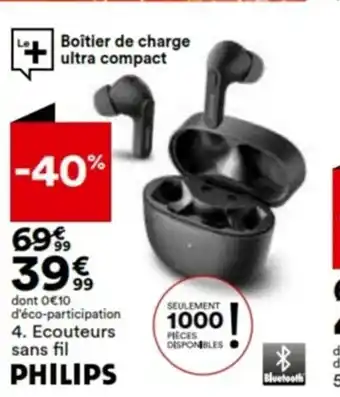 BUT Ecouteurs sans fil offre