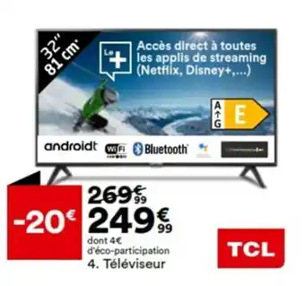 BUT Téléviseur offre